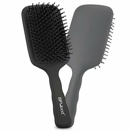 BFWood Große Paddelbürste zum Entwirren, perfekt für nasses oder trockenes Haar, für Frauen, Männer und Kinder, Haarbürste verhindert Verknotungen bei langem, dicken, dünnen lockigen, natürlichen Haar  
